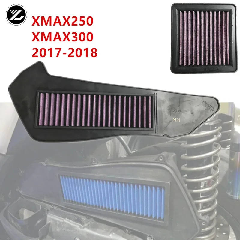 

Motorcycle Accessories Air Filter Air Intake Cleaner Engine Protect For Yamaha XMAX300 XMAX250 XMAX 300 X MAX 250 2019 2020 2021