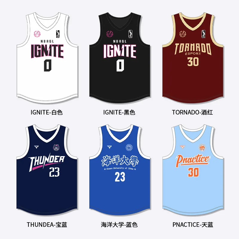 Basketball Suit Men's Student Team Competition Suit Training Basketball Jersey  Customized Basketball Jersey Set