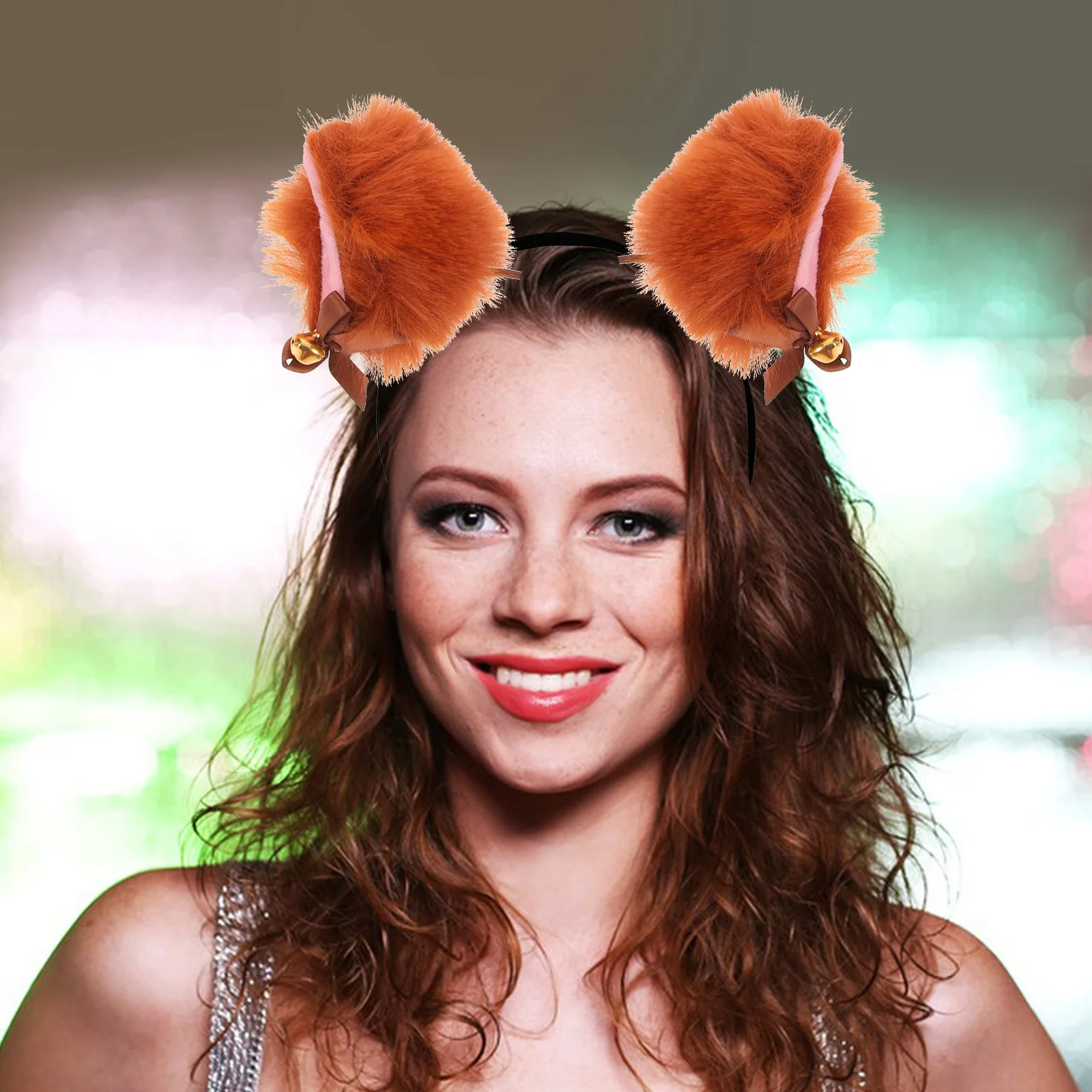 

4Pcs Fox Ears Headband Lightweight Comfortable Animal Headband for Adult Birthday Party Cosplay Outfit Festival Event Photo