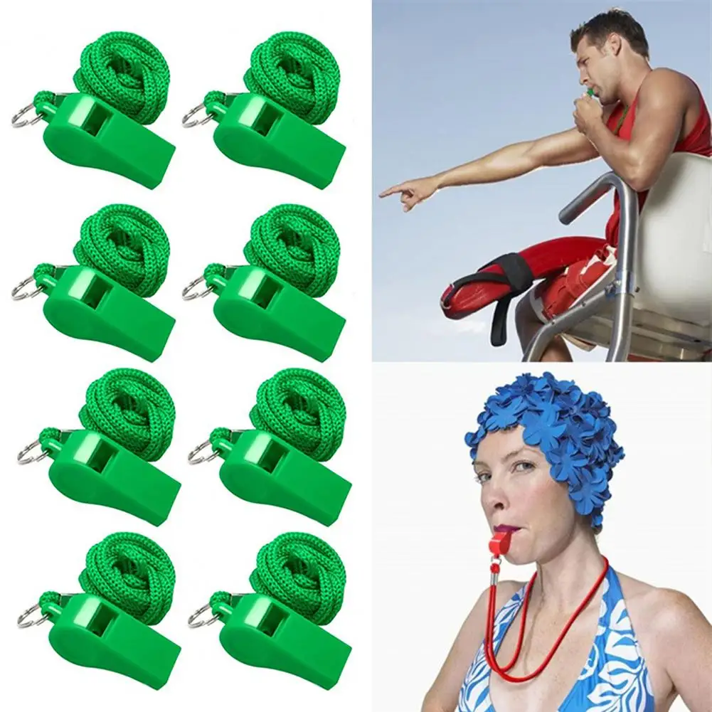 10 قطعة صفارات مع اسهم بصوت عال الرياضة الحكم البازلاء صفارات للمدربين بقاء الطوارئ استخدام استبدال المدربين صافرة