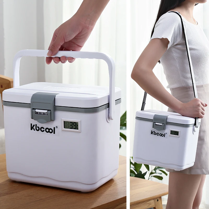 4.5L Small Size Portable Ice Cooler Box  Outdoor Mini Ice Box Cooler