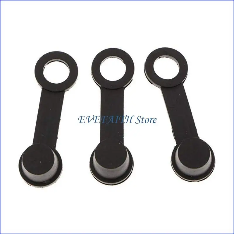 124B 30pcs/مجموعة دراجة نارية نزيف نزيف Hydraulic Discist Dipber Rubber Rupber Cover Cover Cover Exclues