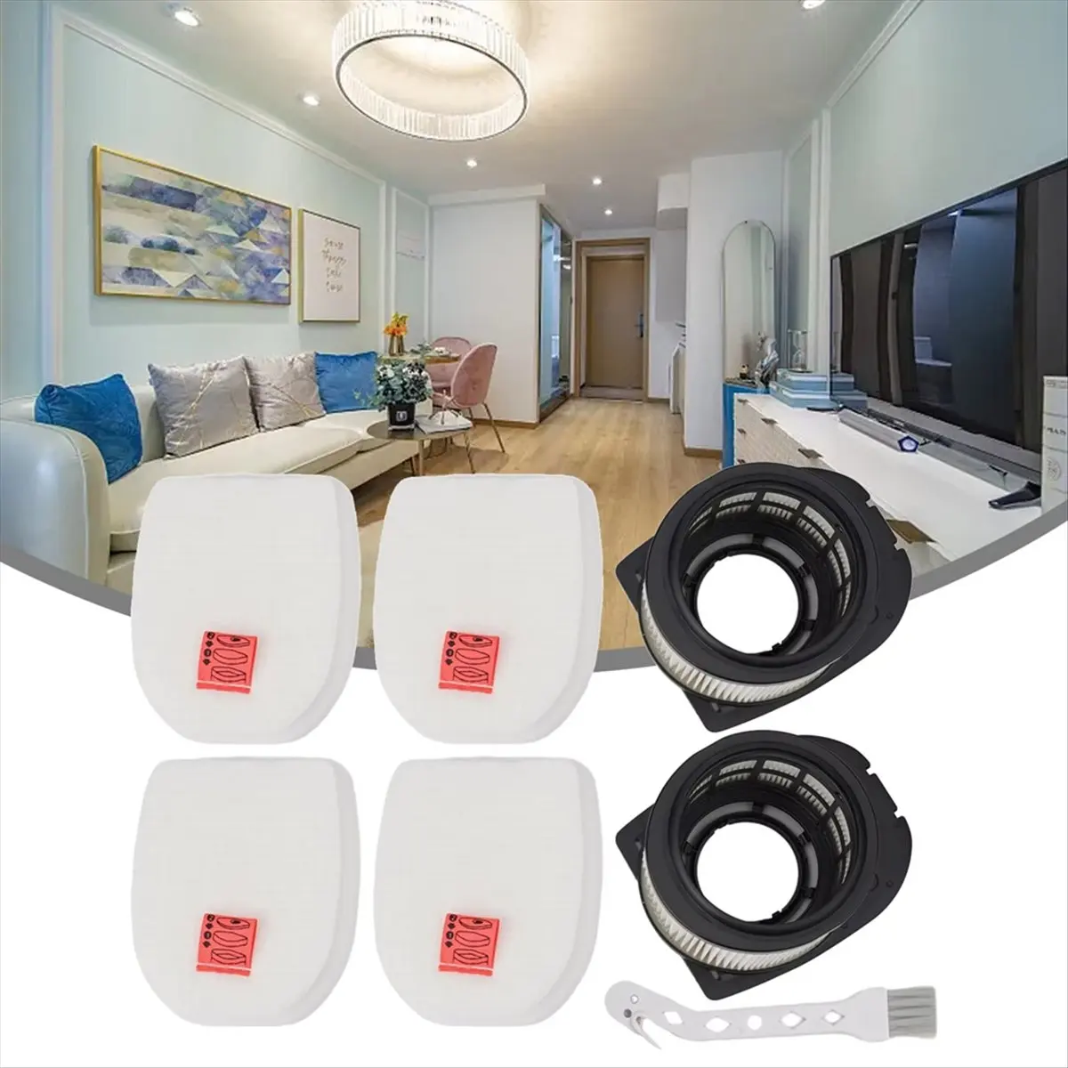 

(Лидер продаж) Пенный фильтр для беспроводных вертикальных пылесосов IZ400/IZ420 IZ400UK Stratos, аксессуары