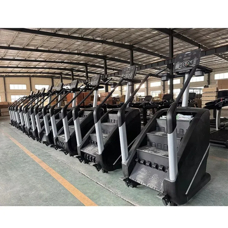 Máquina comercial de escalada de escada para academia, exercício cardiovascular, mestre/stepper, equipamento de treino, máquina elétrica de escalada