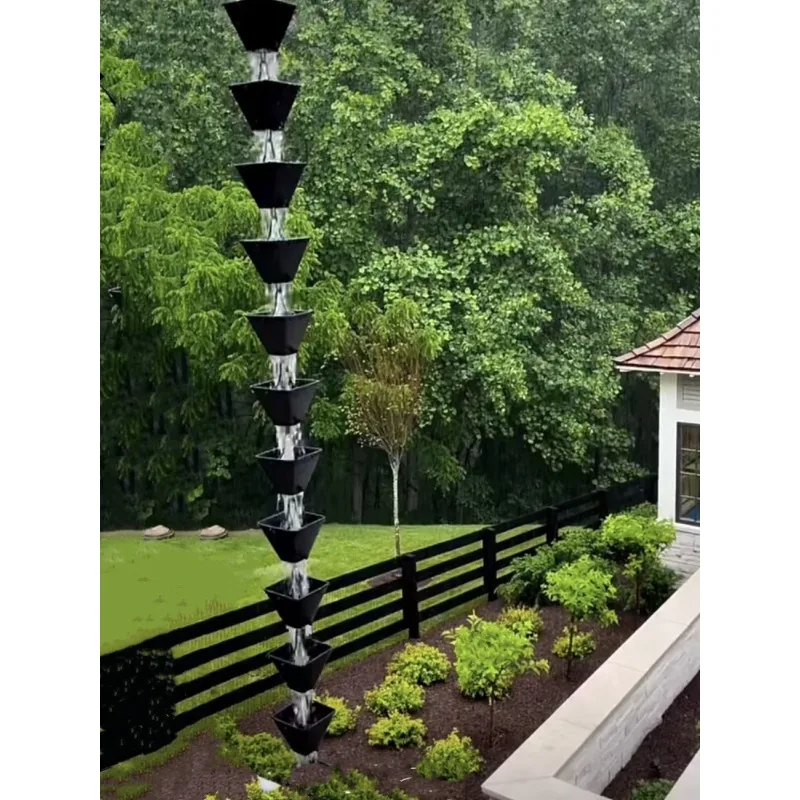 

Drainage Chain Rain Chain Homestay Villa Courtyard Rain Chain Japanese Copper