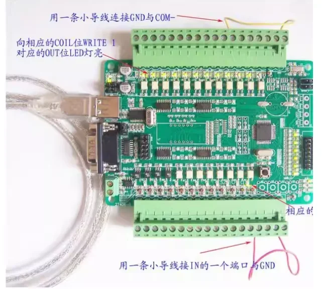 MACH3 MODBUS Input And Output IO Expansion Board for ModBusPlugInSupported DIY Engraving Machine Accessories