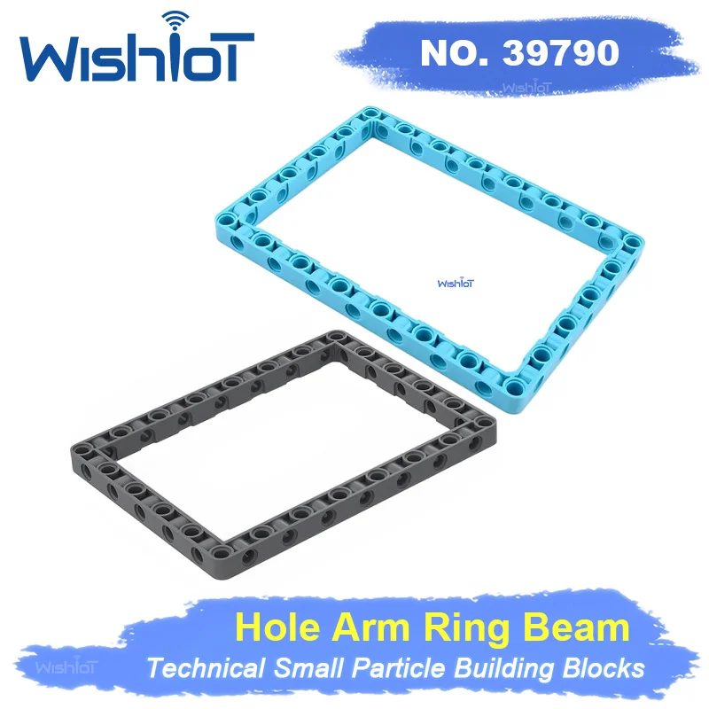 

11x15 Holed Arm Ring Beam 39790 Classic Educational DIY Splicing Accessories Toy Building Blocks Compatible Assembles Particles