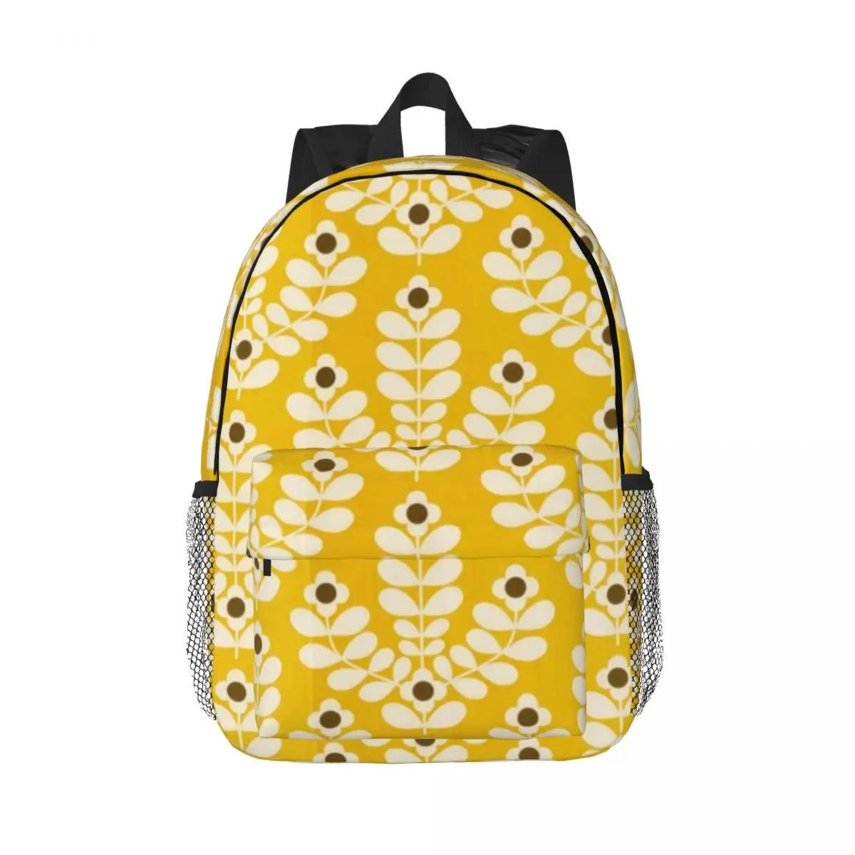 Orla Kiely Abstract Juniper Stem Flowers Backpacks Boys Girls Bookbag Fashion Children School Bags Laptop Rucksack Shoulder Bag