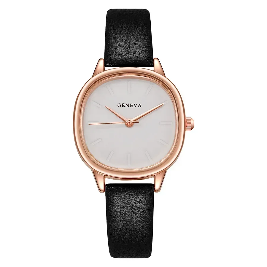 Casual Women Watches Simple Quartz Wristwatches Leather Watches Students Clock Ladies Watch Gift for Everyday Reloj Para Mujer