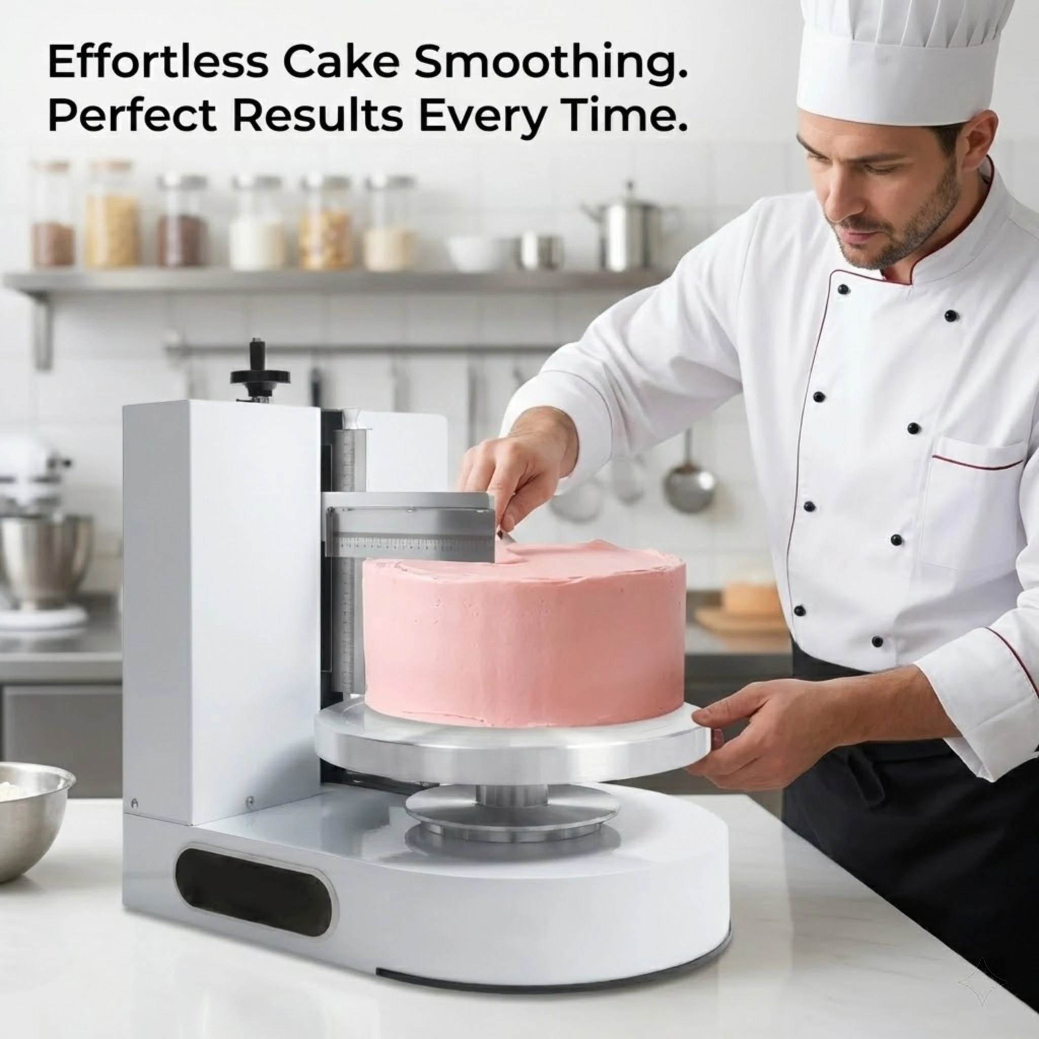 

Машина для украшения тортов 200 Вт, электрическая вращающаяся подставка с регулируемой скоростью для тортов диаметром 4-12 дюймов