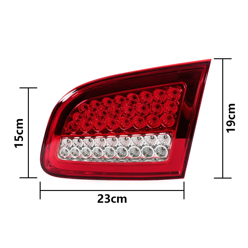 LED Rear Tail Light For Hyundai Santa Fe 2007 2008 2009 2010 2011 2012 Car Turn Signal Light Stop Brake Lamp Driving Fog Lamp