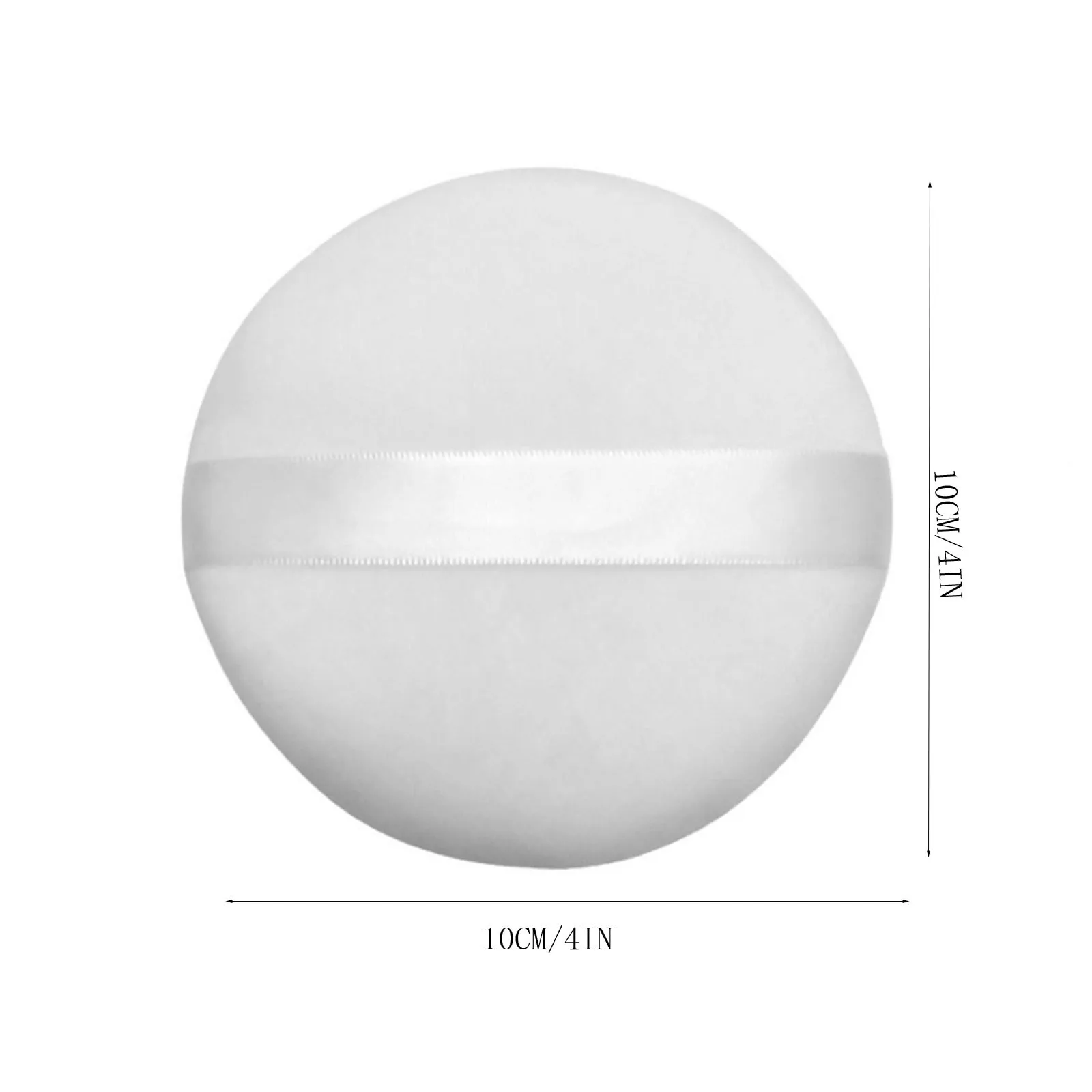 3 pçs profissional forma redonda facial rosto corpo pó fundação puff portátil macio cosméticos puff maquiagem fundação esponja lote