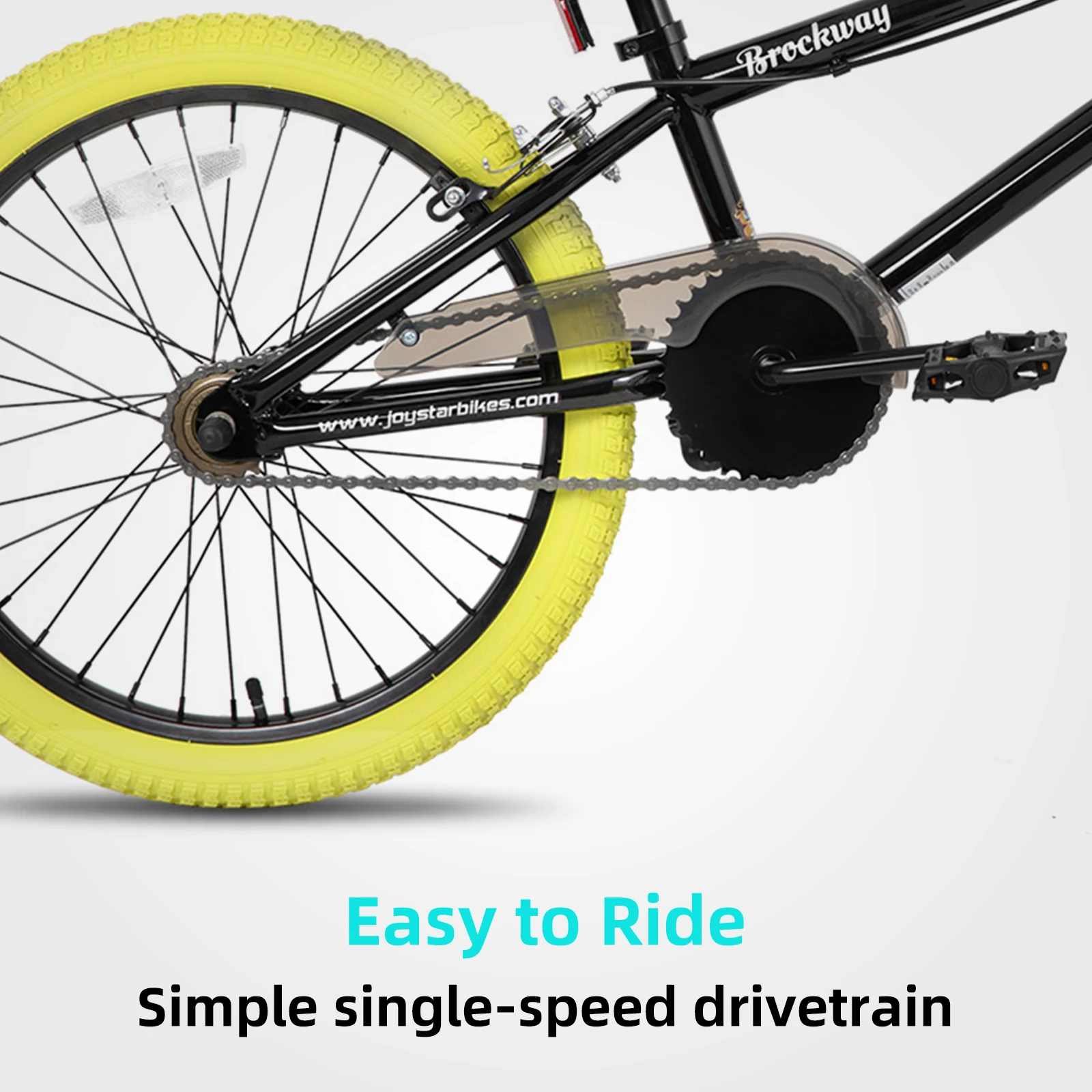 دراجات JOYSTAR Brockway Freestyle للأطفال BMX دراجات أطفال لعمر 6-14 سنة للأولاد والبنات وراكبي الدراجات على مستوى المبتدئين أوتادين #5