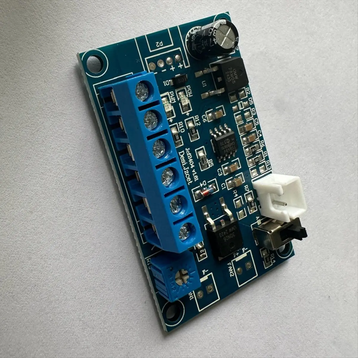 

[A64E] Модуль контроля температуры вентилятора DC12V 24V 4A, термостат PWM, регулятор скорости, интеллектуальный регулятор скорости вентилятора постоянного тока