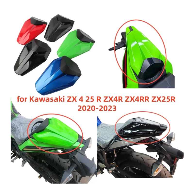 

Motorcycle rear cover hump passenger seat cover fairing for Kawasaki ZX 4 25 R ZX4R ZX4RR ZX25R 2020-2023