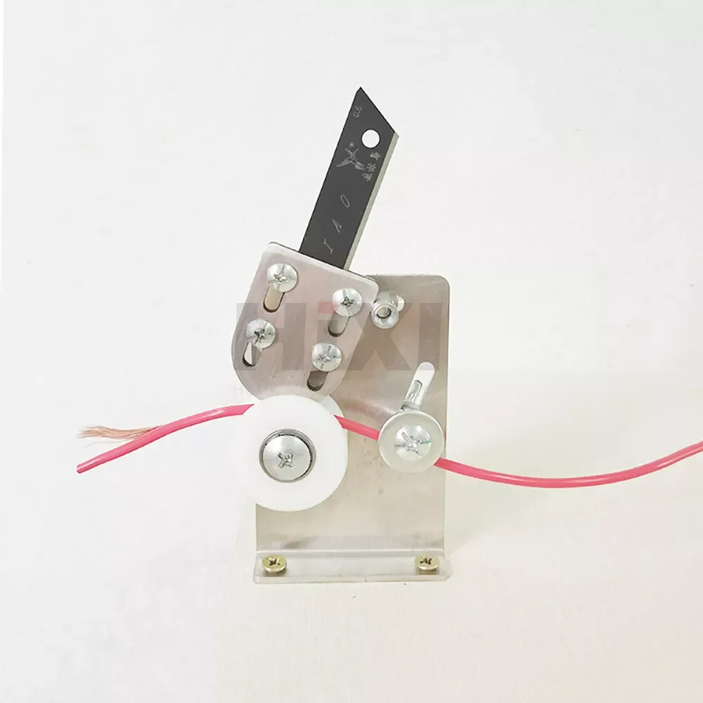 มินิคู่มือเครื่องปอกสายไฟขยะสาย Stripper เครื่องปอกสายเคเบิล