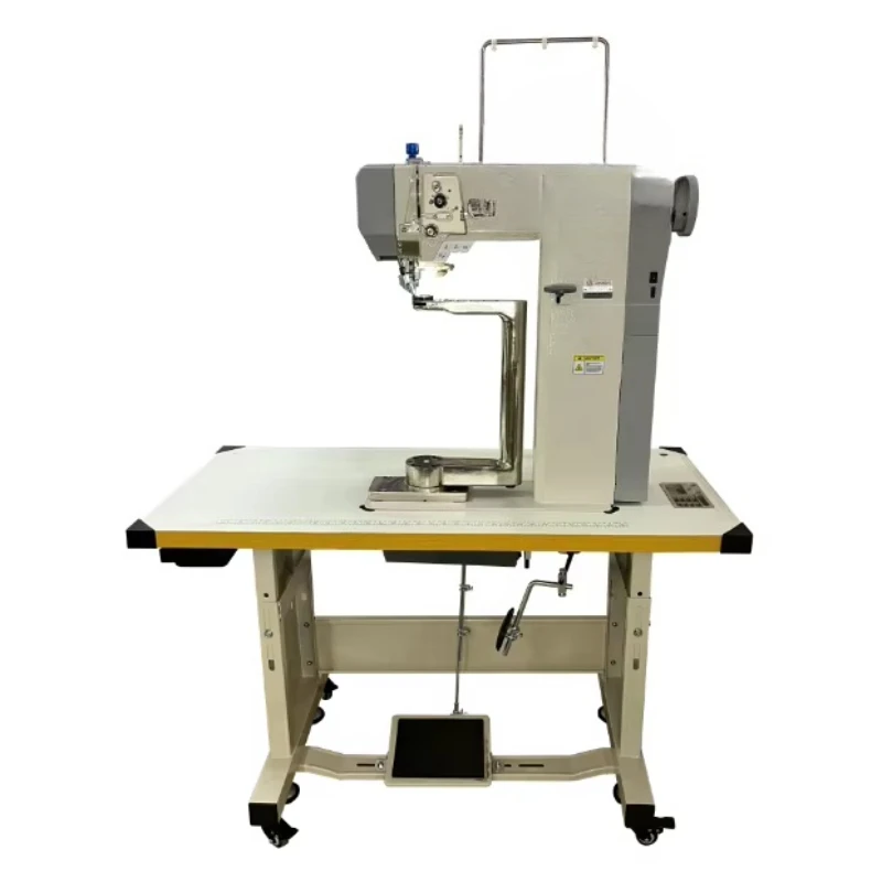 Automatic industrial single-needle stepper 360-degree rotary sewing machine