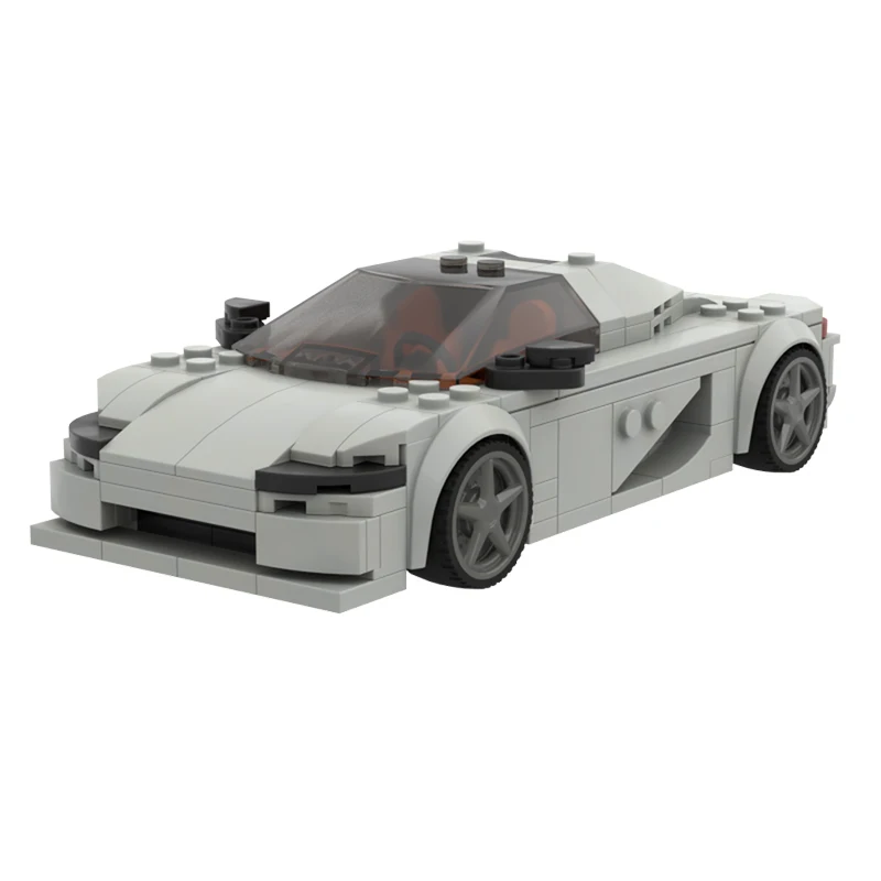 

Speed Racing Car Model MOC Building Bricks CC850 Top Tier Sports Car Modular Technology Children Holiday Gifts Assemble Toy Suit