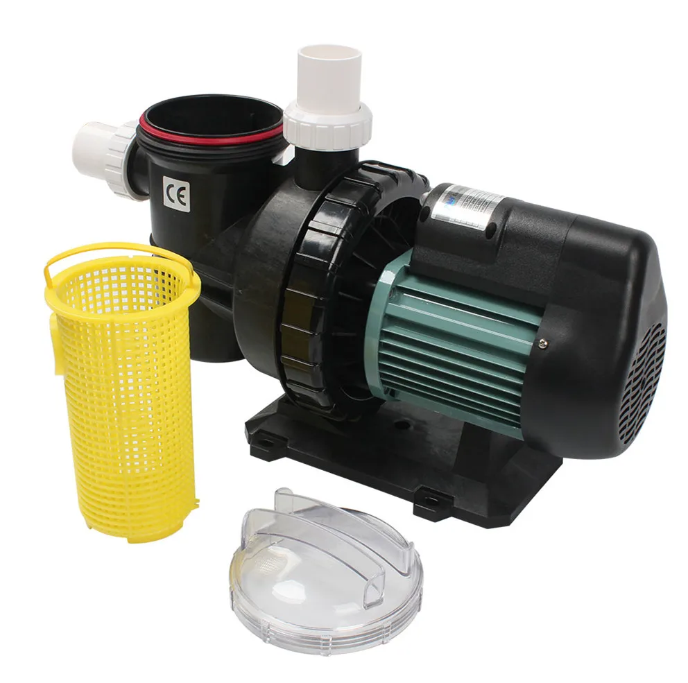 High Efficient Swimming Pool 1.5HP Water Pump Plastic Portable Circulation Pool Pump