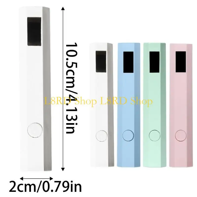 L8RD UV-licht voor gelnagels UV LED-nagellamp Handheld draagbare nageldroger Oplaadbaar licht met 2 timers voor snel drogen