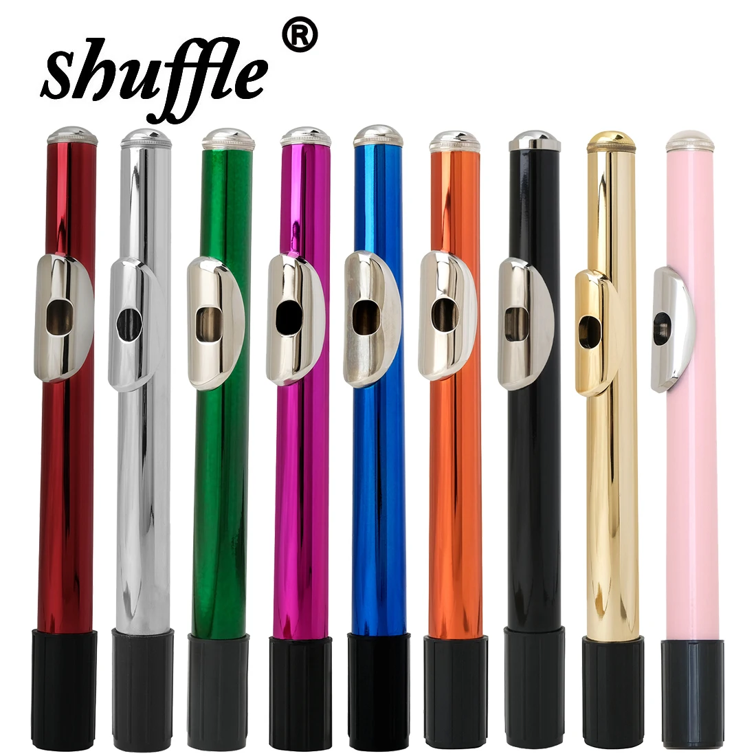 

16 Hole Flute Mouthpiece Headioints Nickel-plated Cupronickel Flute Head Joint Flute Replacement Parts Wind Instrument Accessory
