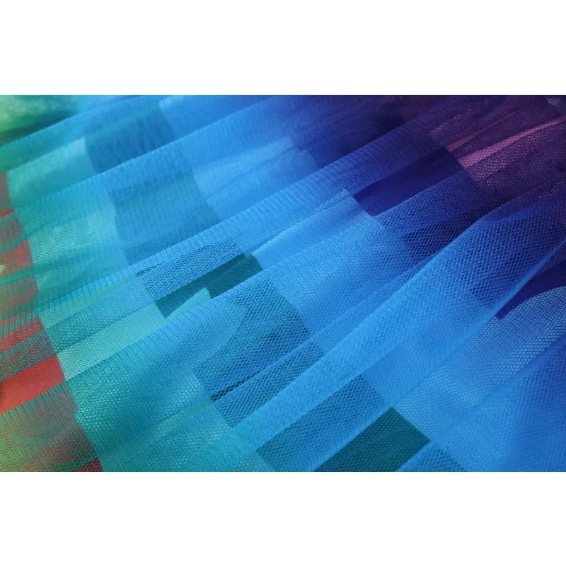 قوس en-ciel rayé الباليه توتو jupe تي شيرت كيس فرقة ملء أنيمي dessin أنيمي ميغنون مايلي رداء هاوتس كوستو