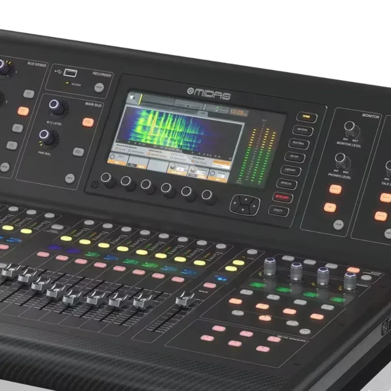 Konsol Digital Mid As M32 Live 32 Input 16 Output Mixer Audio Sistem Line Array Dalam Ruangan Luar Ruangan