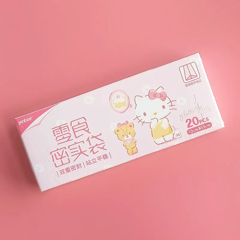 Hello Kitty voedselveilige PE ziplock zakjes, luchtdicht & vochtbestendig