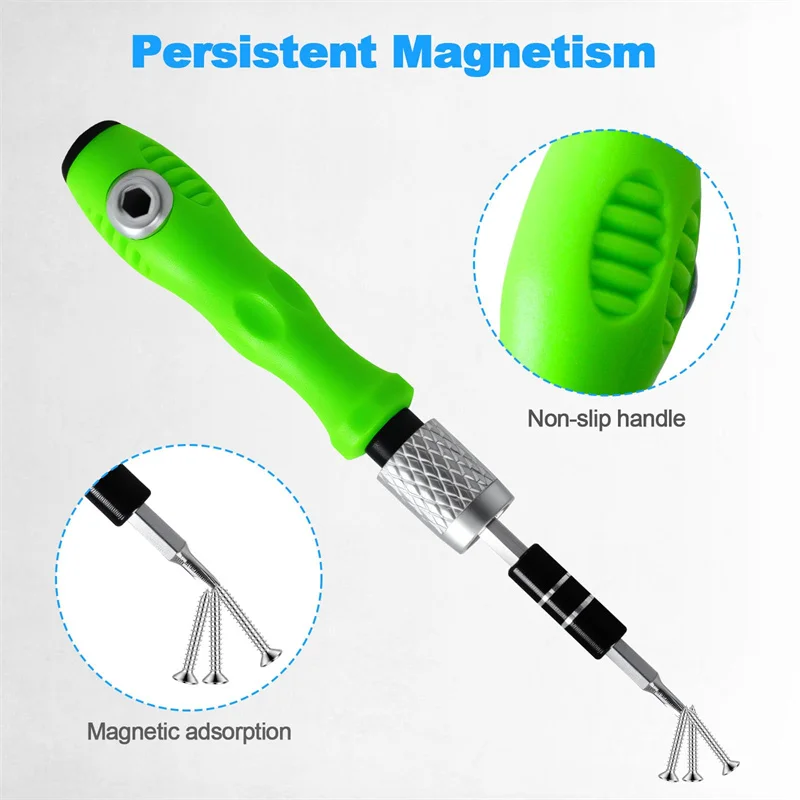 32-in-1 kleines Präzisions-Schraubendreher-Set, magnetisches Mini-Schraubendreher-Set, professionelles kleines Reparatur-Werkzeug-Set für Uhren und Laptops