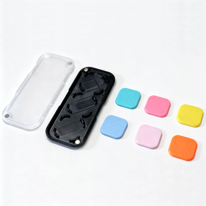 1Set For DJI Mic Mini 2 Transmitter Magnetic Front Cover Matching Storage Case Multi-Color Decorative Outer Shell Upgrades Part
