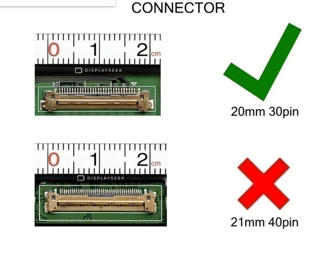 14''Laptop LCD Screen Display 30-pin 1366x768 Slim Matrix Compatible For HP Elitebook 840 G3