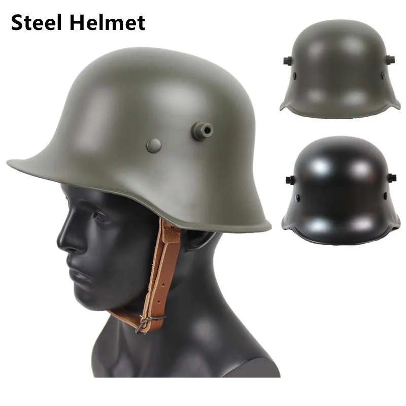 WWI German M18 M16 Classic Steel Helmet Military REPRO Actical
