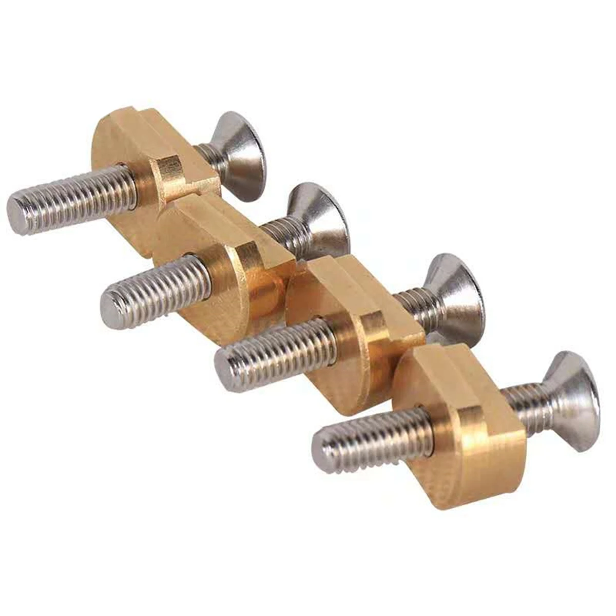 4 PCS FoilMount Size M6 and 4 Pcs Hydrofoil Screw Mounting T-Nuts for All Hydrofoil Tracks Surfing Outdoor Accessories