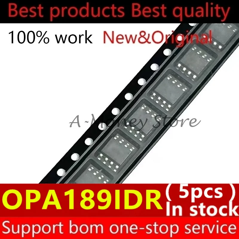 

(5pcs)OPA189 OPA189IDR sop-8