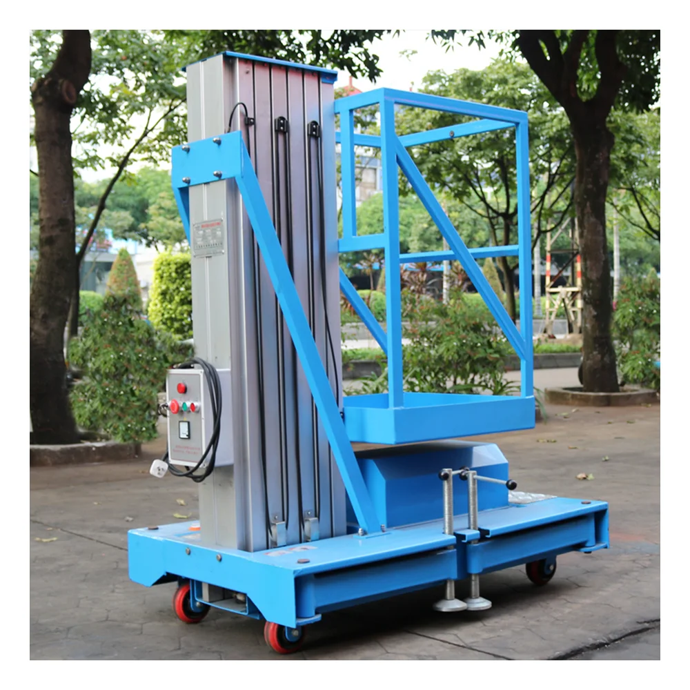 

Подъемная платформа из алюминиевого сплава для тяжелых условий эксплуатации в Китае, лучший производитель 6 м, подъемная платформа для мытья окон