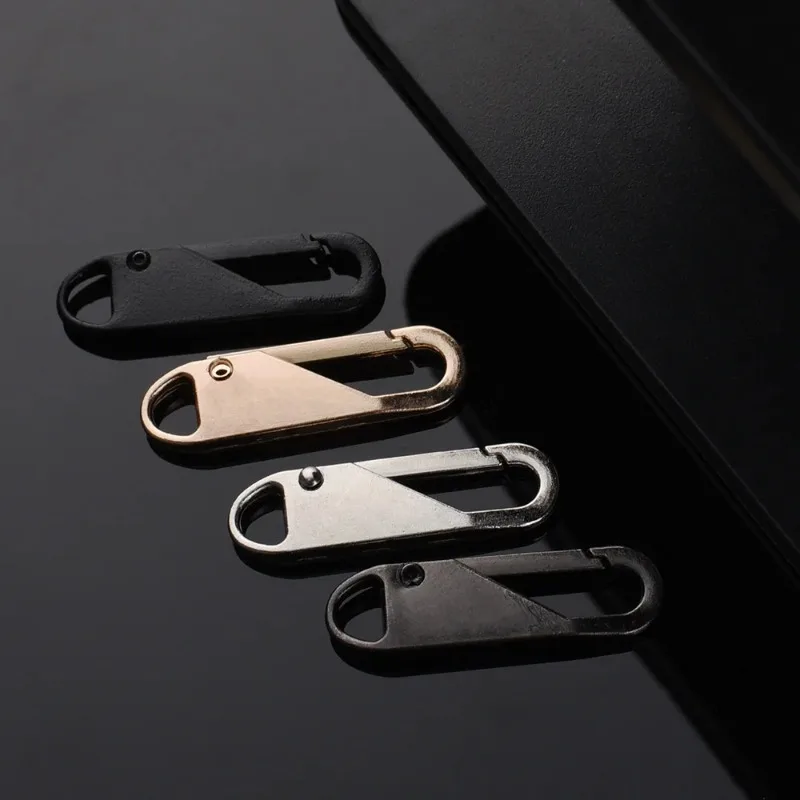 Universal Replacement Zipper Slider Metal Alloy Removal Zipper Puller Luggage Bag Zip Head DIY Craft Sewing Tool Repair Kit