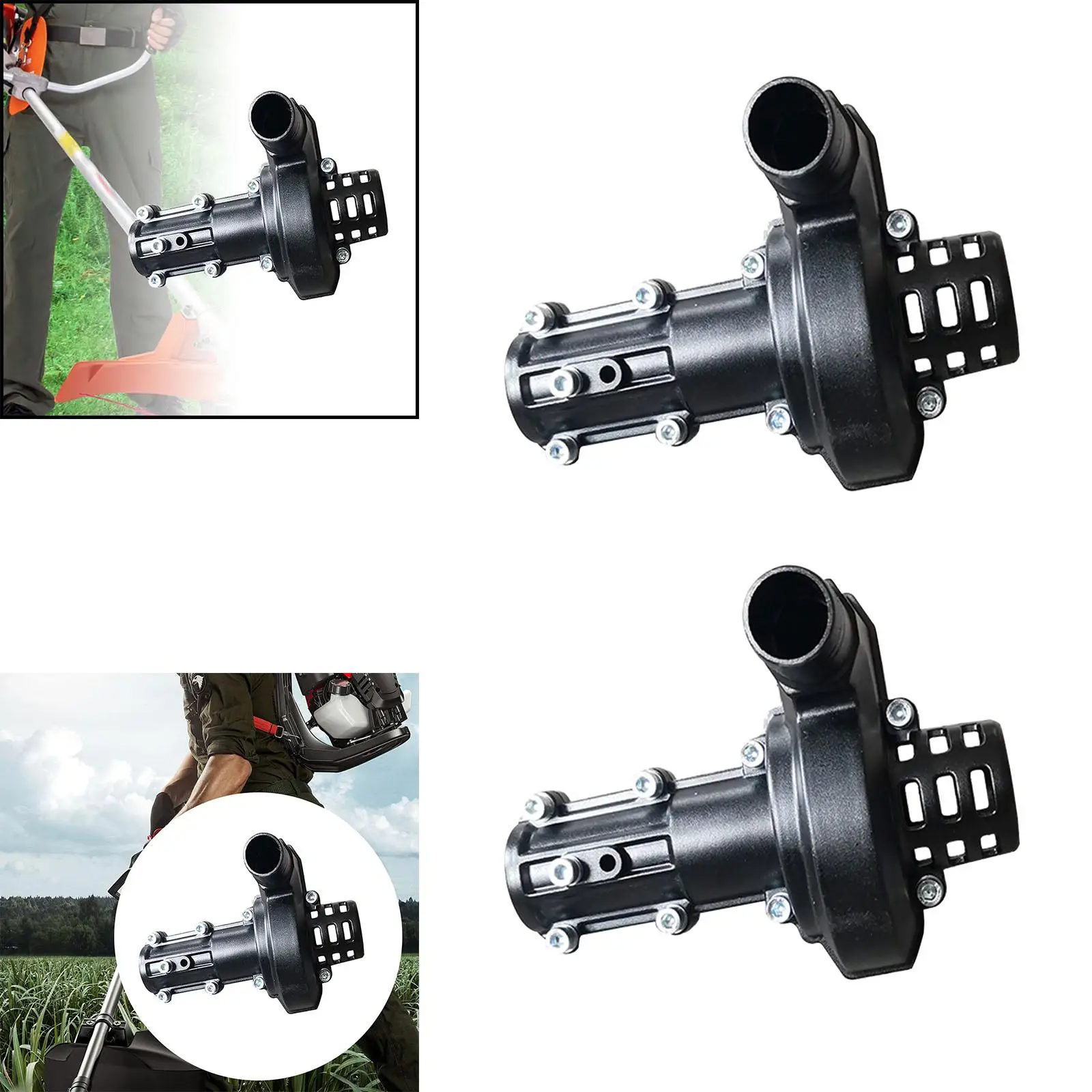 Imagem -03 - Compact Water Pump Head Strong Pressure Agricultura Irrigação Trimmer Parts 26 mm t Grass Trimmer Cortador de Escova