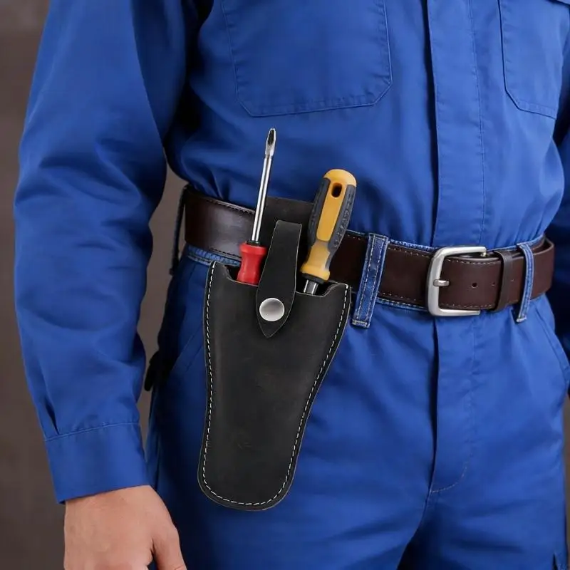 Versatile Leather Scissor Sheath Combines Functionality And Fashion Tool Carriers C7AC