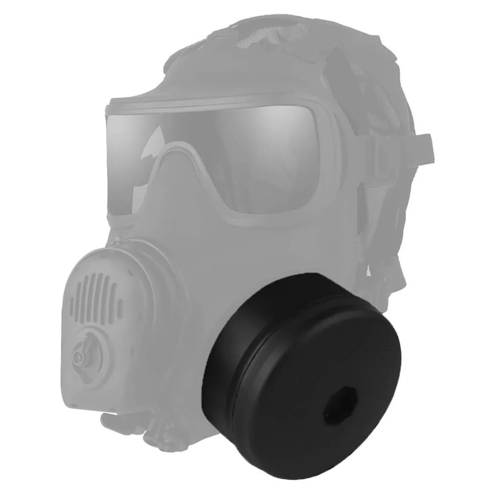 

M53 Gas Mask Filter Tank Dummy Model with Fan for Tactical Airsoft Paintball FM53 Mask Accessories