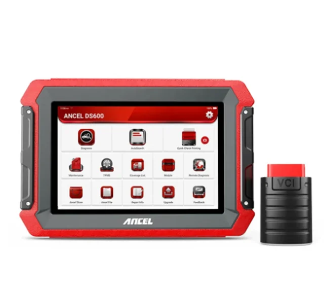 

2024 ANCEL DS600 ob d2 Scanner Professional Full System Diagnostic Tool D-P-F TPMS IMMO Oil Reset Service ob d2 Automotive Scann