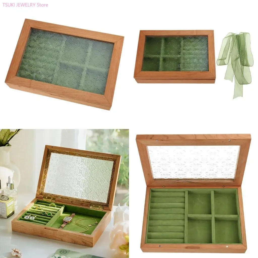 62KE Jewellery Boxes for Women Girls Rings Box Jewelry Storage Cases