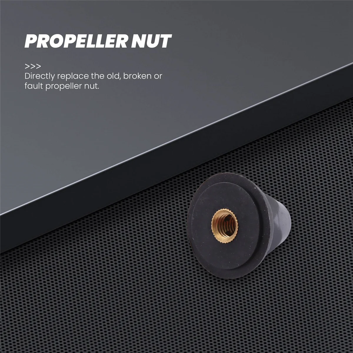 New Propeller Prop Nut Fit for Outboard 4HP 5HP Motor 647-45616-01