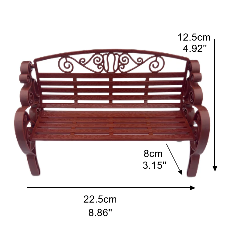 3 uds artículos Kawaii Mini silla de parque muñecas negras de 5,5 pulgadas figuras blancas juguetes para niños niñas muñeca envío rápido cosas juego DIY