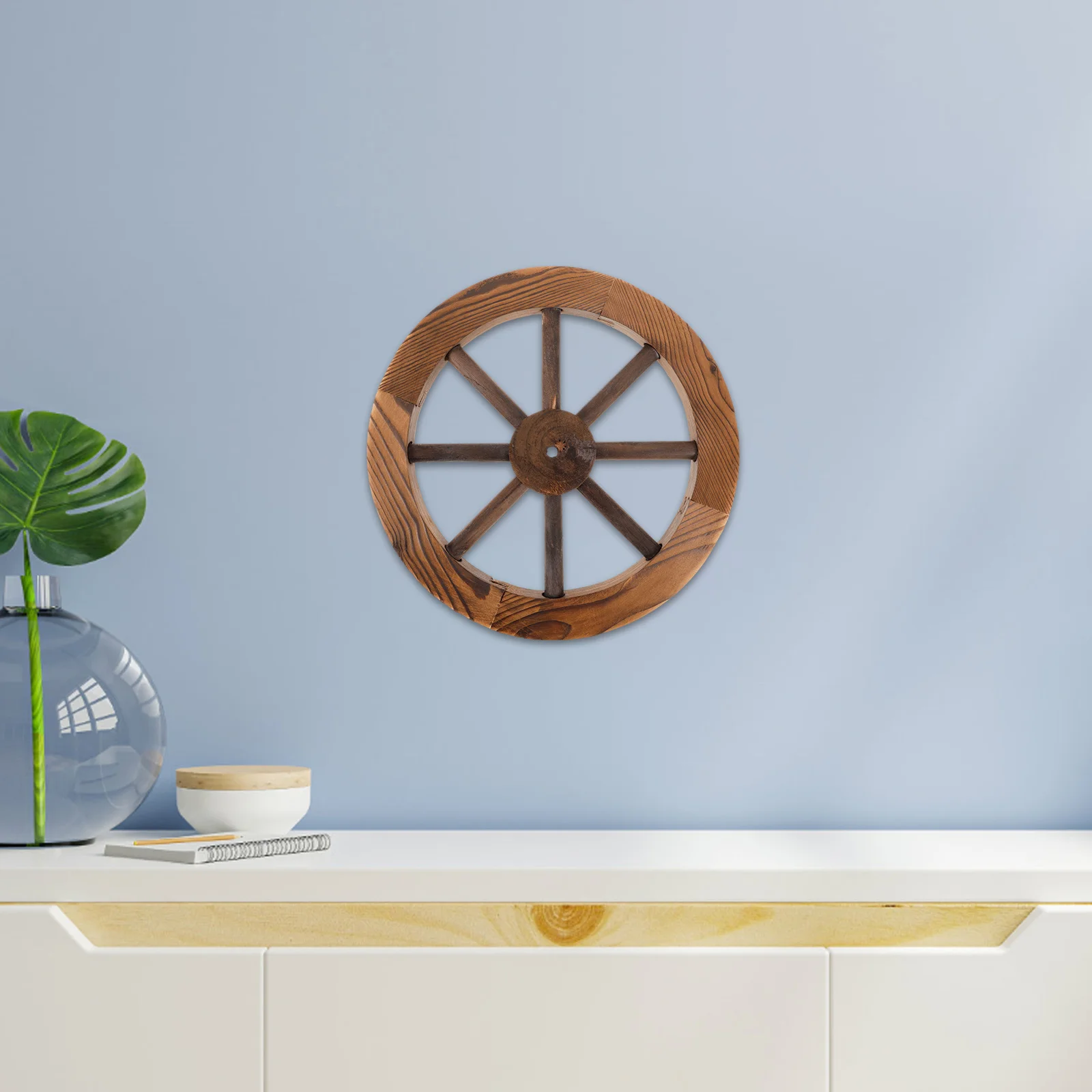 

Wooden Wagon 8 Inches Diameter Wood Wheel Decor Decor Wooden Wall Art Wall Art Fence Gate nament