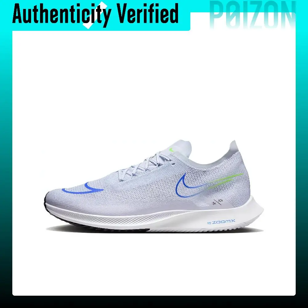 Nike STREAKFLY Low top Long Distance Running Physical Fitness Test & Exam Racing Running Shoes Unisex White Blue DJ6566-006