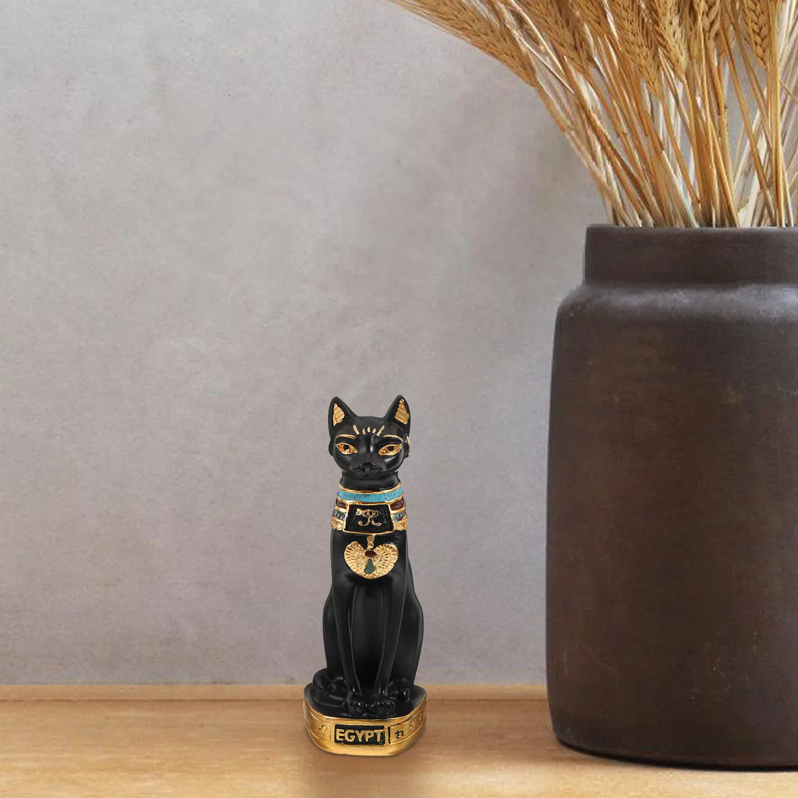 

Egyptian Resin Realistic Home Decor Cute Sculpture For Desktop Garden Office Ancient Ornament Small Animal Figure Egyptian