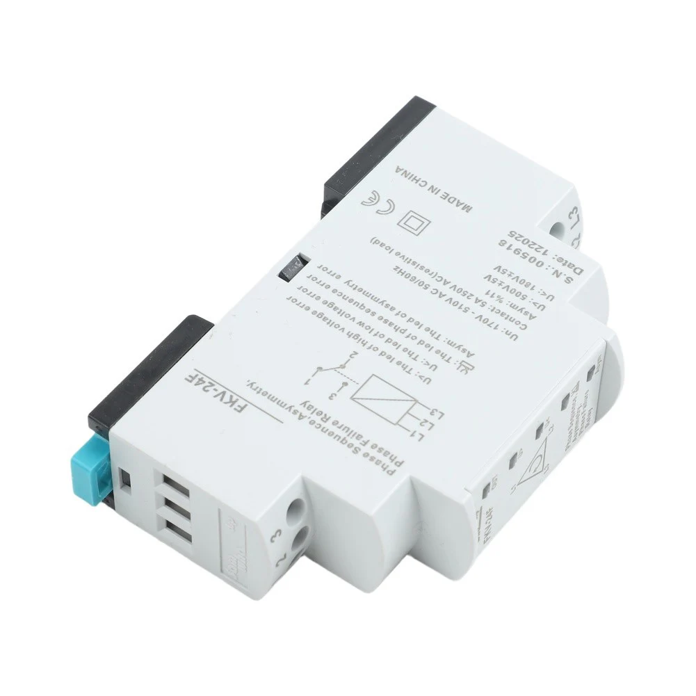 Overvoltage Protector Three-Phase Relay Over Under Voltage Protection Phase Balance Check Relay With LED Indicators