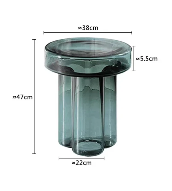 Modern Furniture Simple Style Glass Coffee Table Side Table To Decorative Living Room New