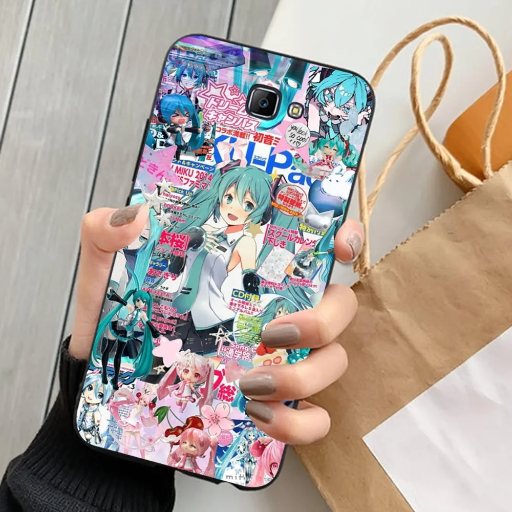 Hatsune anime M-Miku For Samsung J 7 plus 7core J7 neo J6 plus prime J6 J4 J5 Mobile Cover