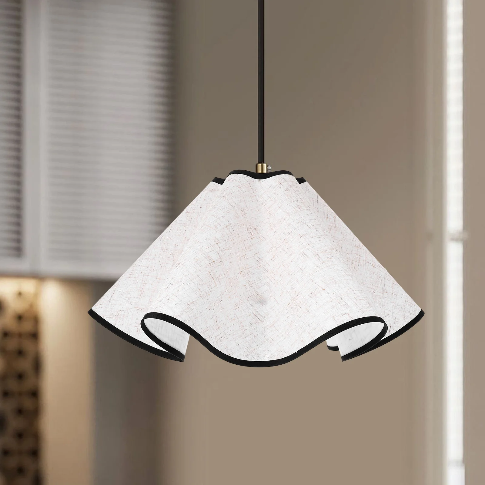 

Абажур ручной работы с лепестками, мини-ПП, полиэстер, элегантный светильник для настольной лампы, декоративное освещение для спальни, обновление